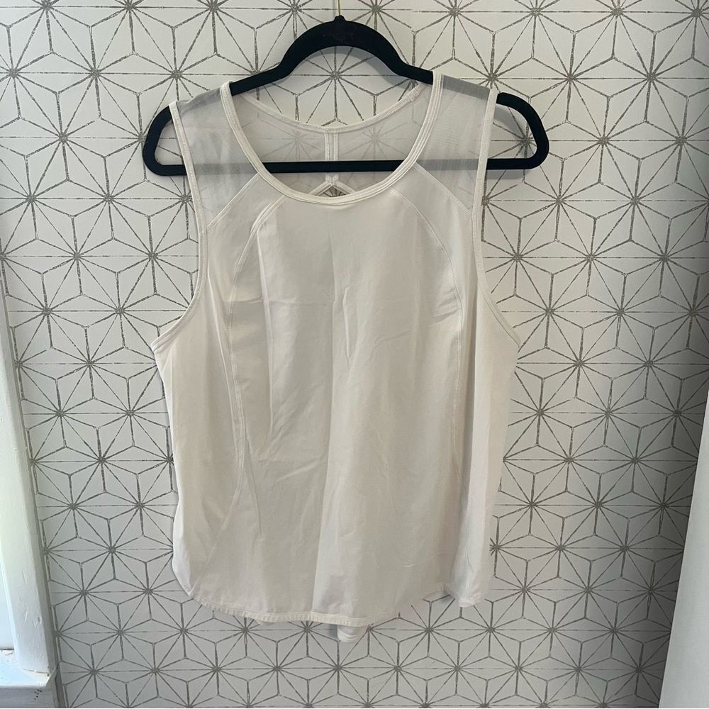Lululemon Sculpt Tank White
